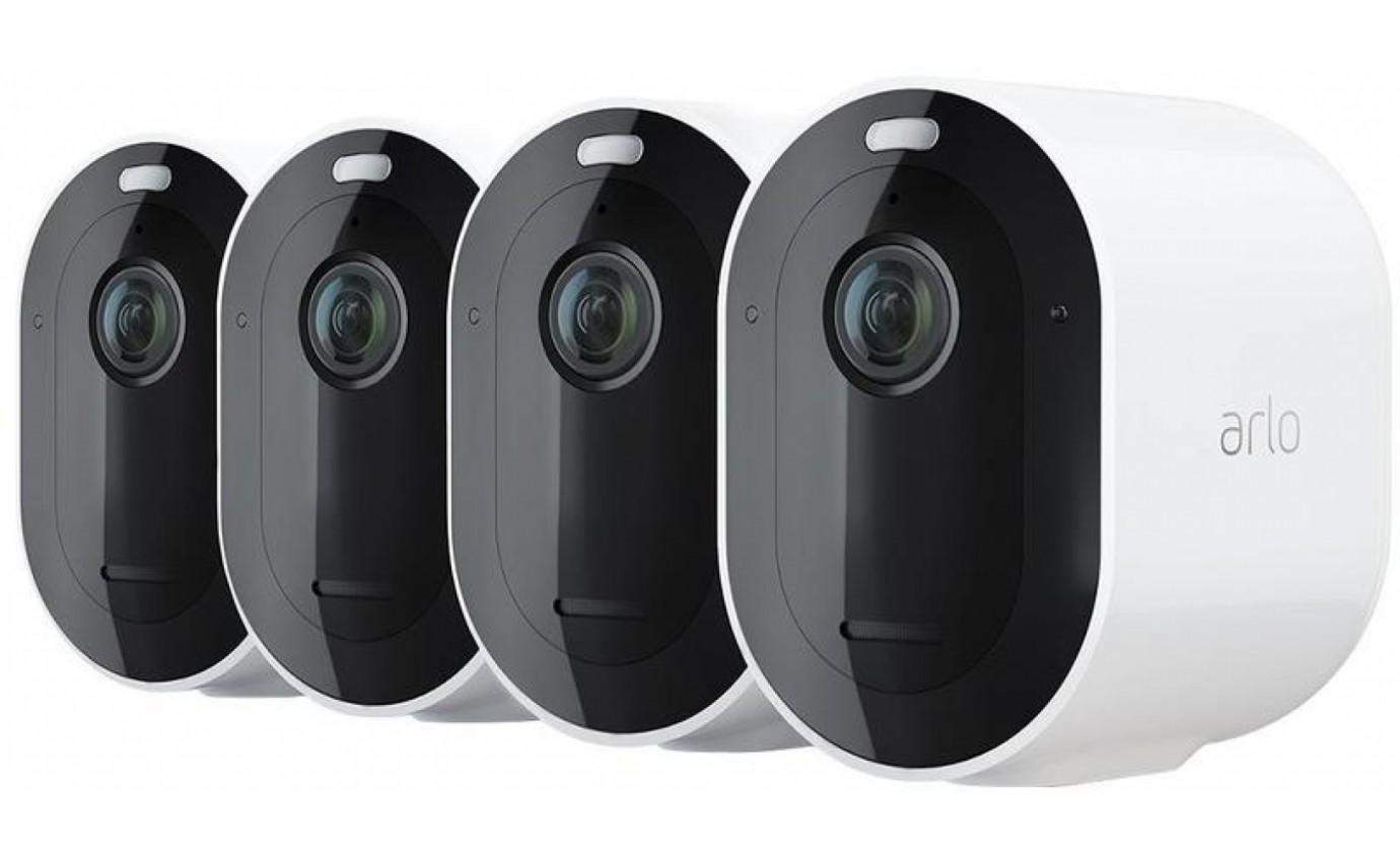 Arlo Pro 4 Security Camera System (4 Pack) VMC4450P100AUS