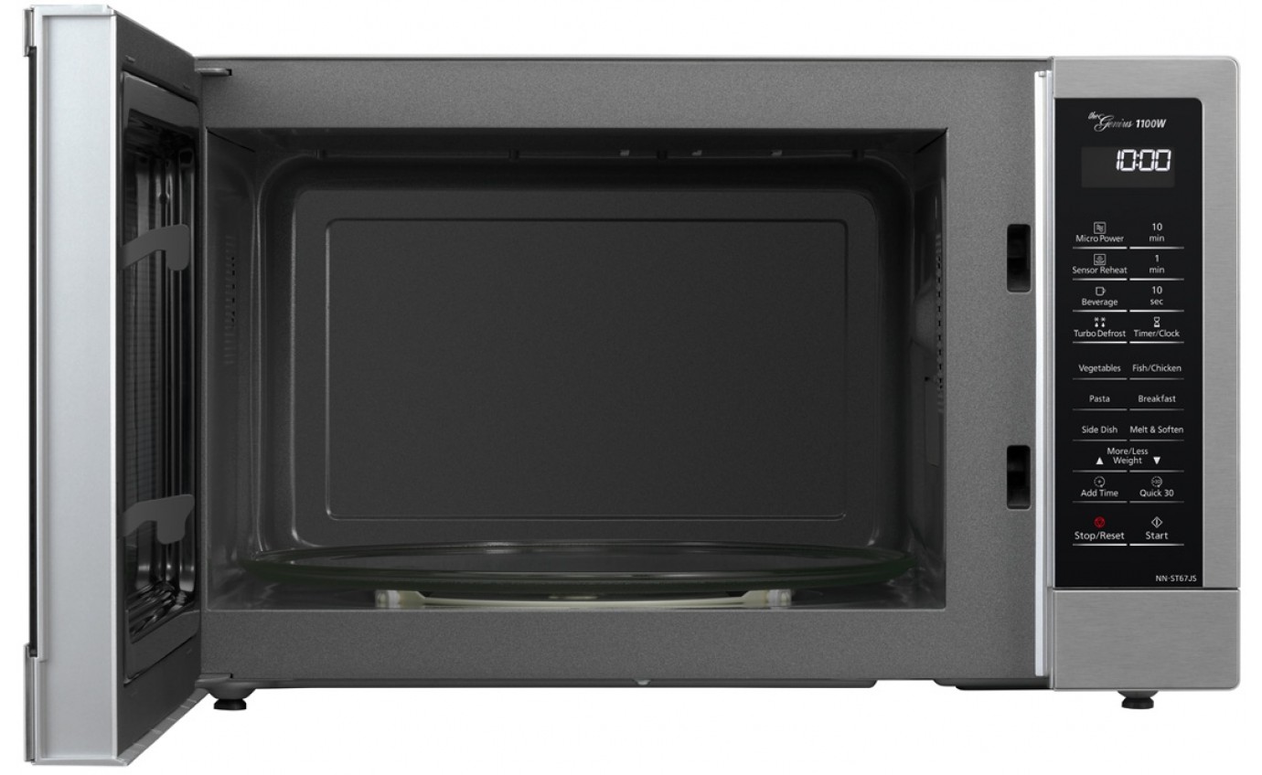Panasonic 32L 1100W Inverter Sensor Microwave Oven (Stainless Steel) NNST67JSQPQ