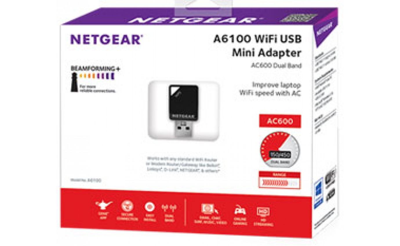 Netgear Wi-Fi USB Mini Adapter A6100