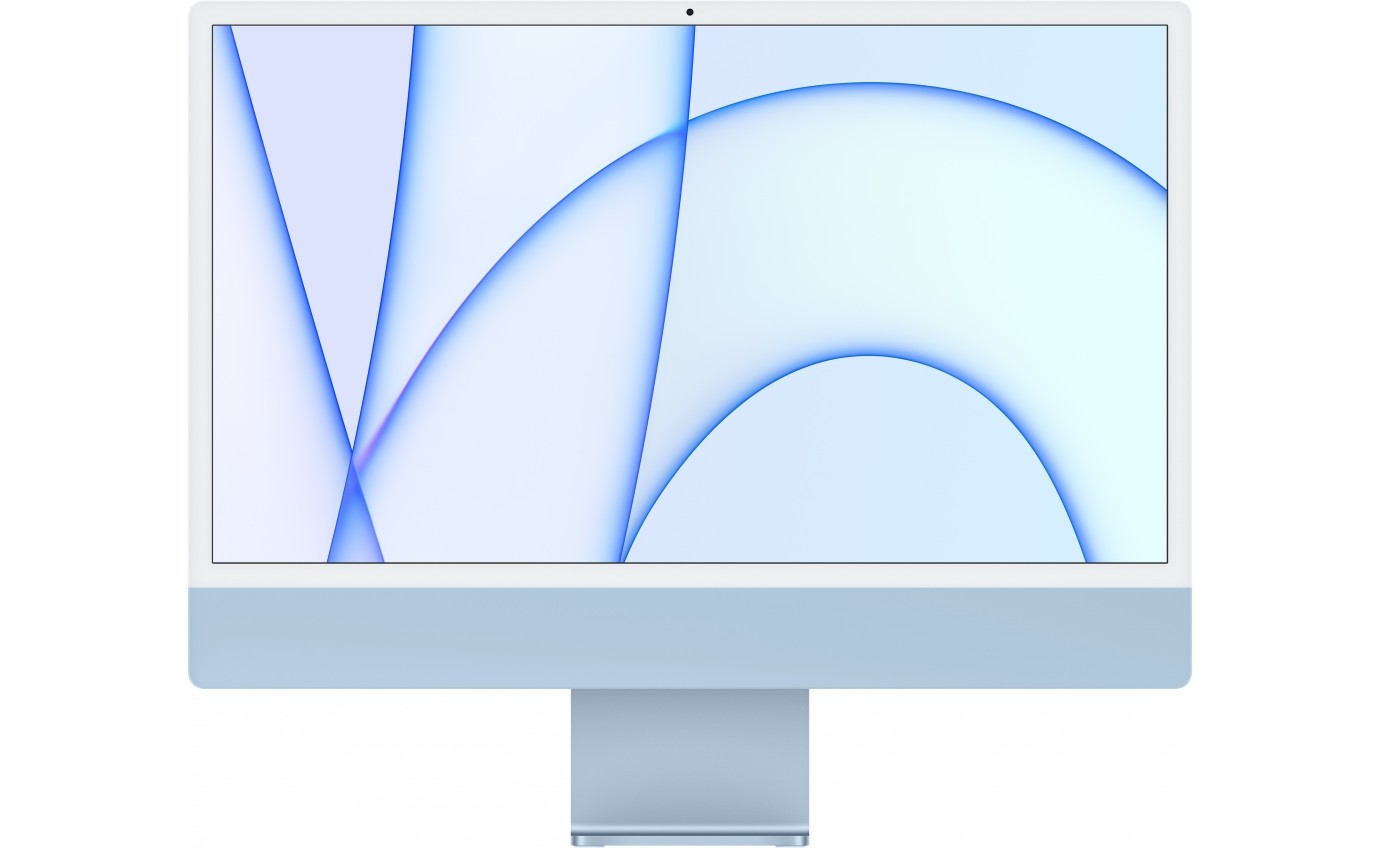 Apple iMac with Retina 4.5K Display 24-inch 7-core GPU 256GB (Blue) [2021] MJV93XA