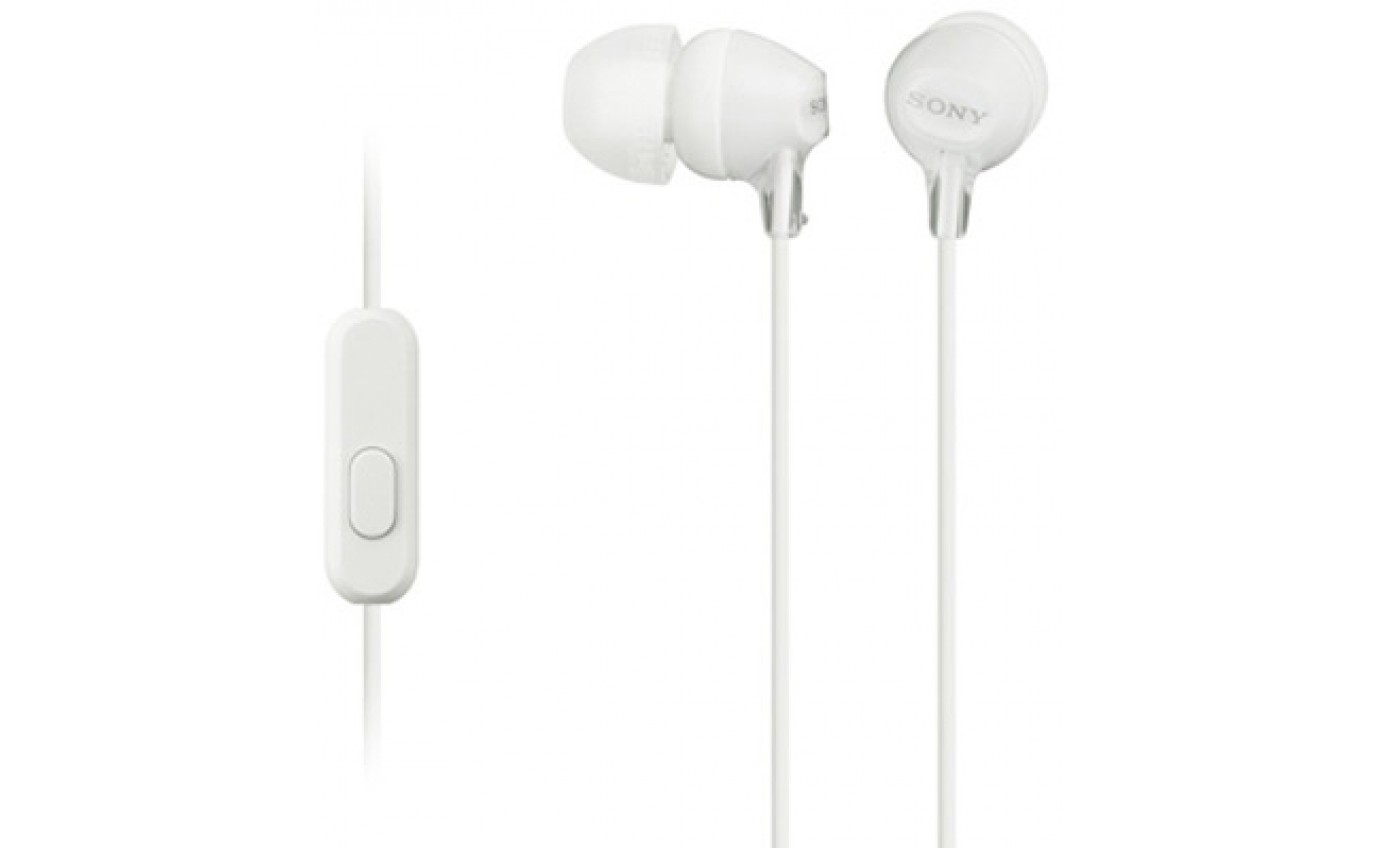 Sony In-Ear Headphones (White) MDREX15APW