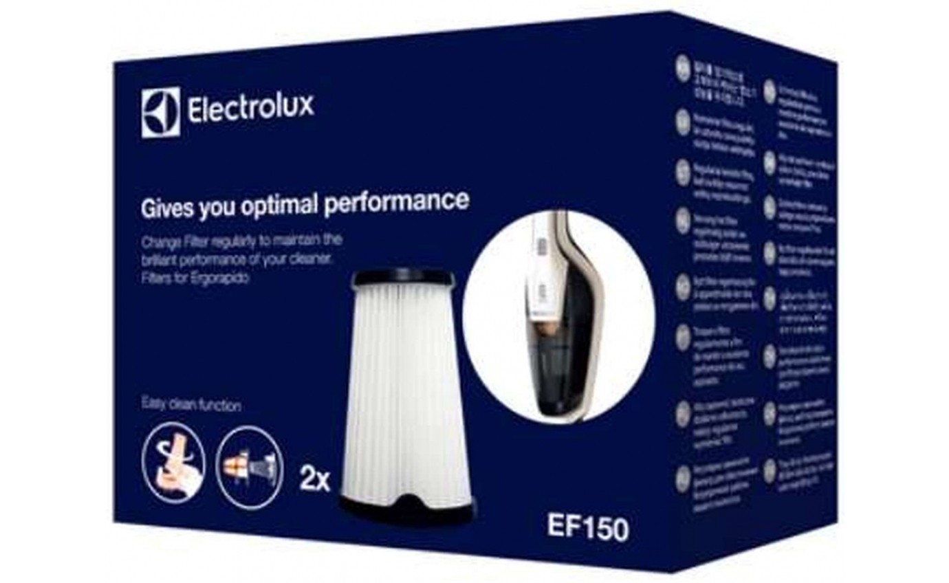 Electrolux Ergorapido Replacement Vacuum Filters (2 Pack) EF150