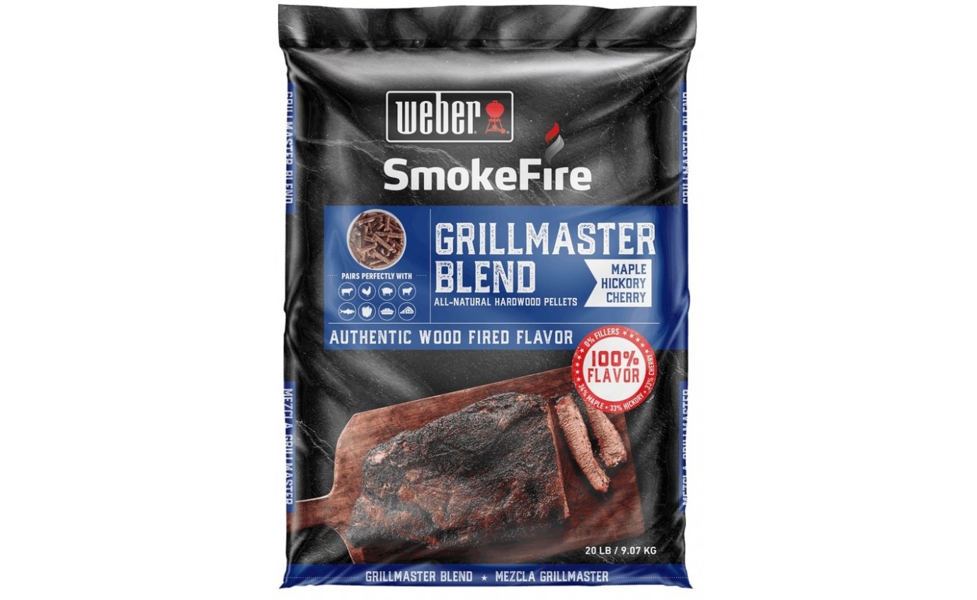 Weber GrillMaster Blend All-Natural Hardwood Pellets 9kg 190001