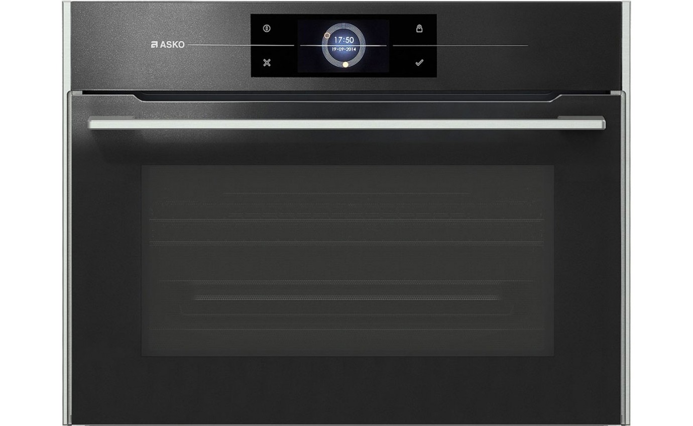 Asko 45cm Combination Microwave Oven (Black Pearl) OCM8478G