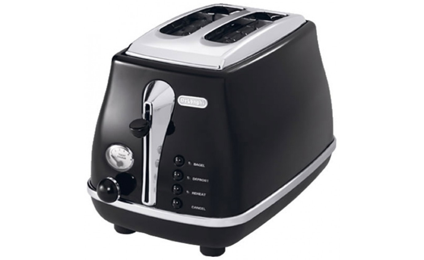 DeLonghi Icona 2 Slice Toaster (Black) CTO2003BK