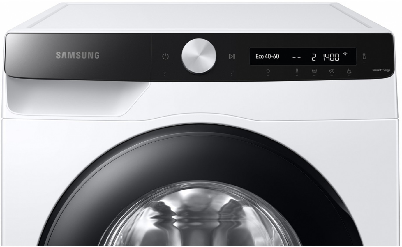 Samsung 8.5kg BubbleWash™ Smart AI Front Load Washing Machine WW85T504DAE