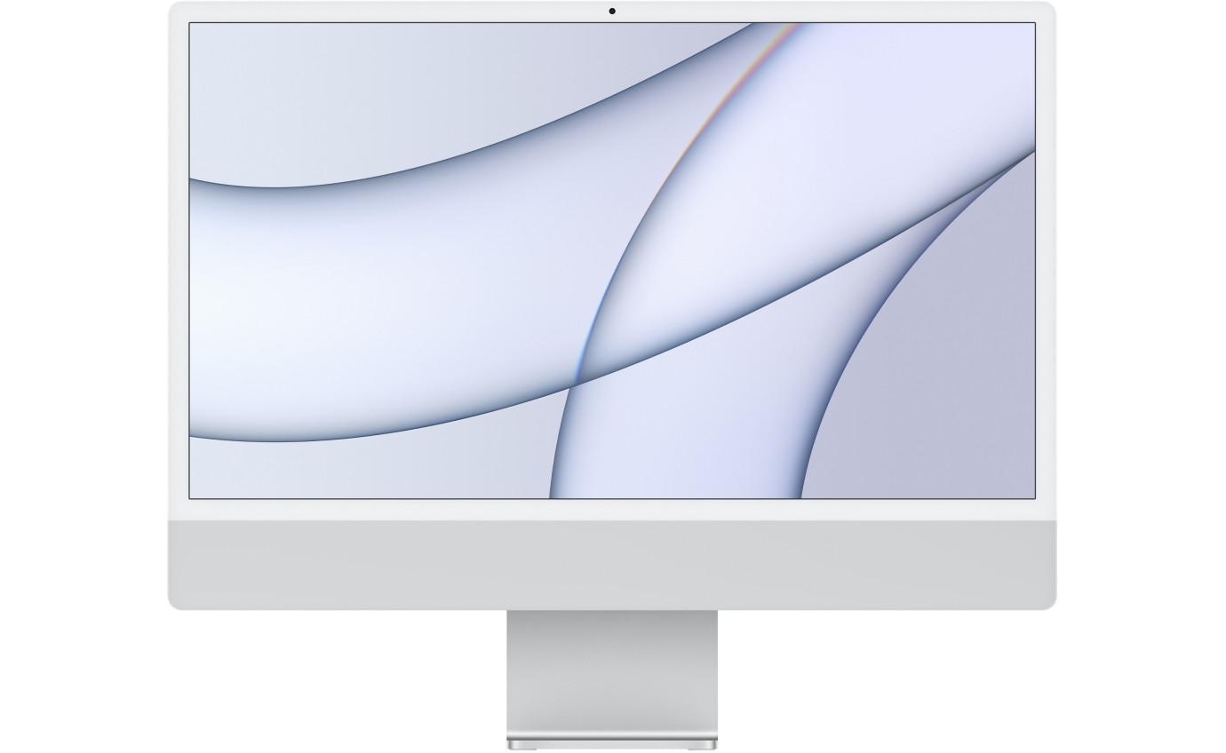 Apple iMac with Retina 4.5K Display 24-inch 8-core GPU 256GB (Silver) [2021] MGPC3XA