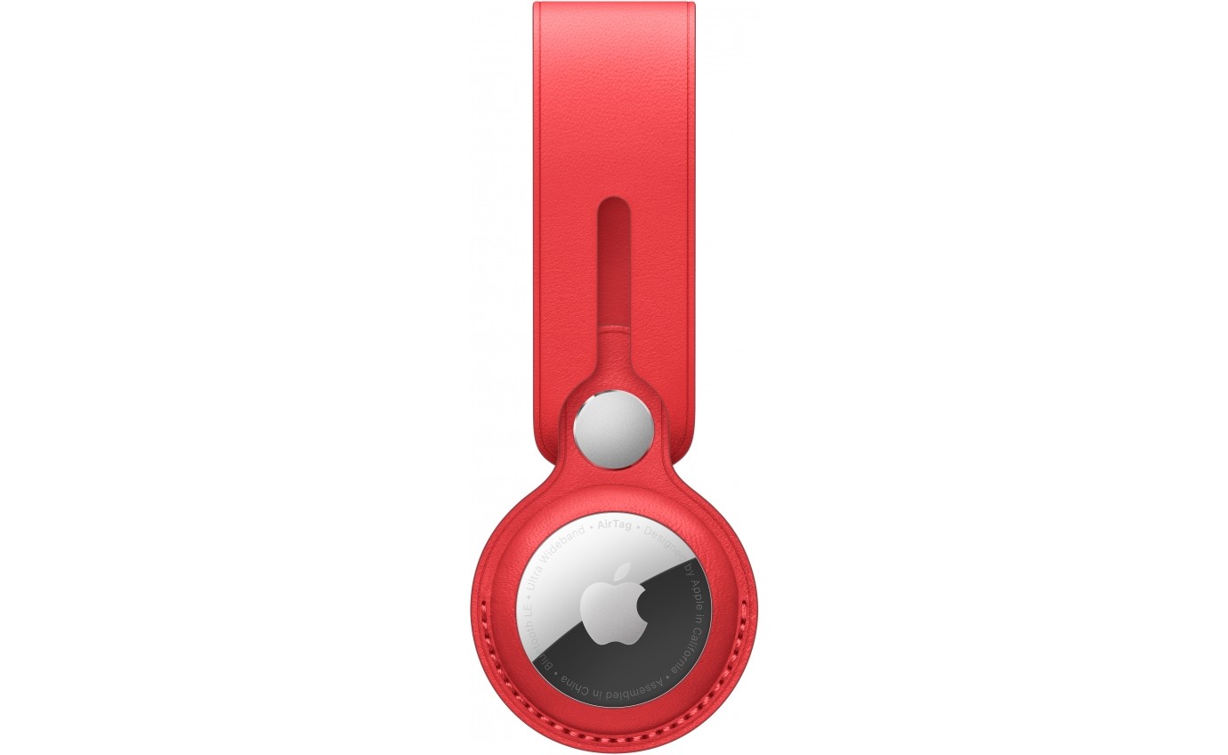 Apple AirTag Leather Loop (PRODUCT)RED MK0V3FEA