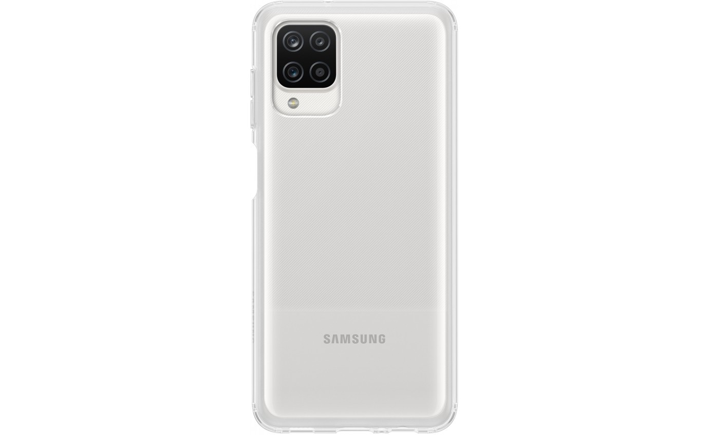 Samsung Soft Cover for Galaxy A12 (Clear) efqa125ttegww
