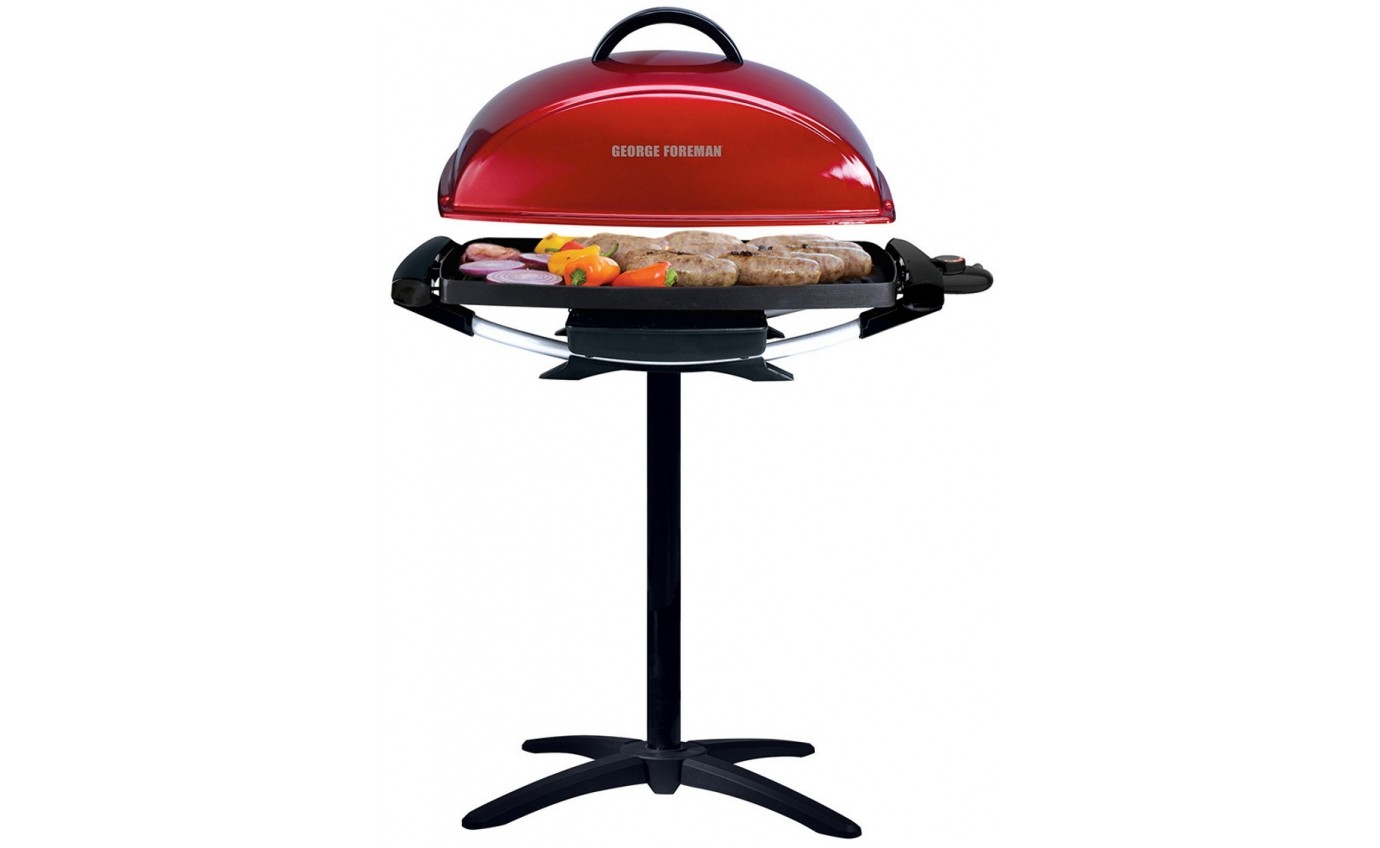 George Foreman Indoor / Outdoor BBQ Grill GGR201RAU