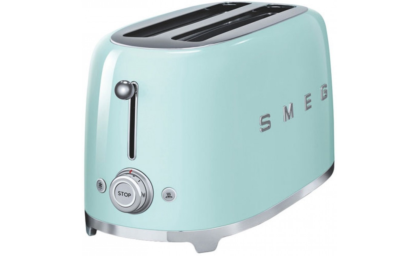 Smeg 50s Retro Style 4 Slice Toaster (Pastel Green) TSF02PGAU