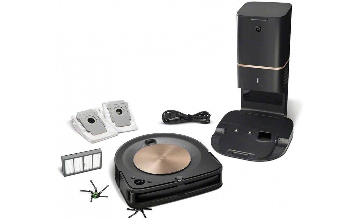 iRobot Roomba s9+ Robot Vacuum with Automatic Dirt Disposal S955800