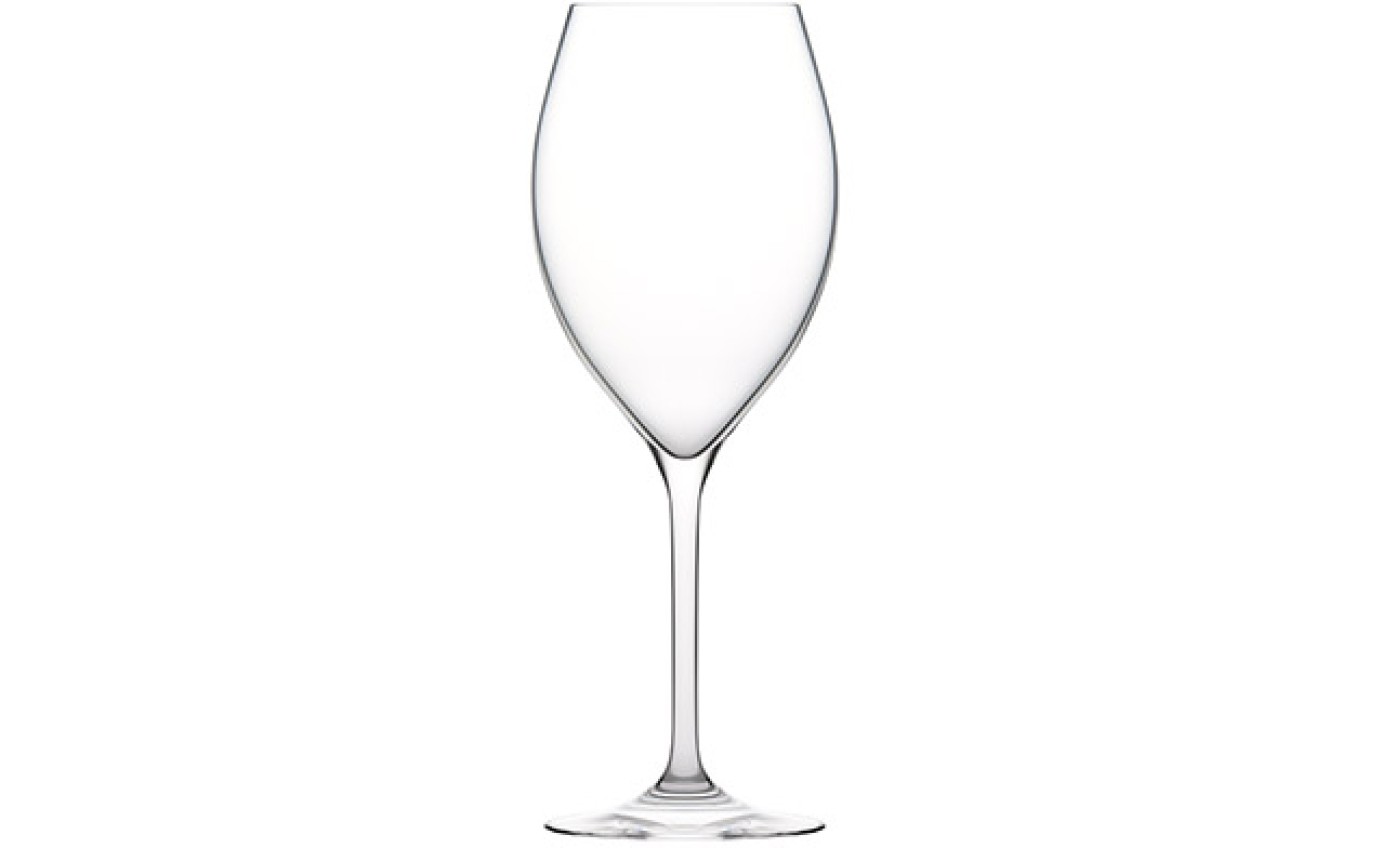 Plumm Vintage WHITEa Wine Glasses European Crystal Set of 2 PLUV4420A2