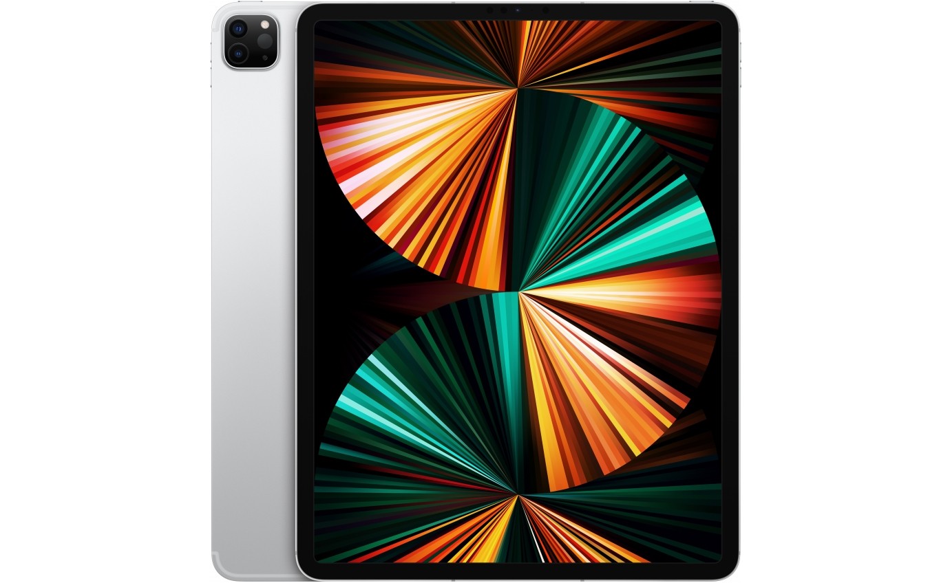 Apple iPad Pro 12.9-inch Wi-Fi + Cellular 256GB (Silver) [2021] MHR73XA