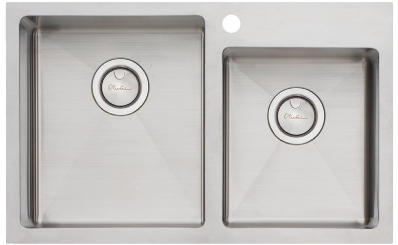 Oliveri Apollo 1 and 3/4 Bowl Inset Sink AP1415