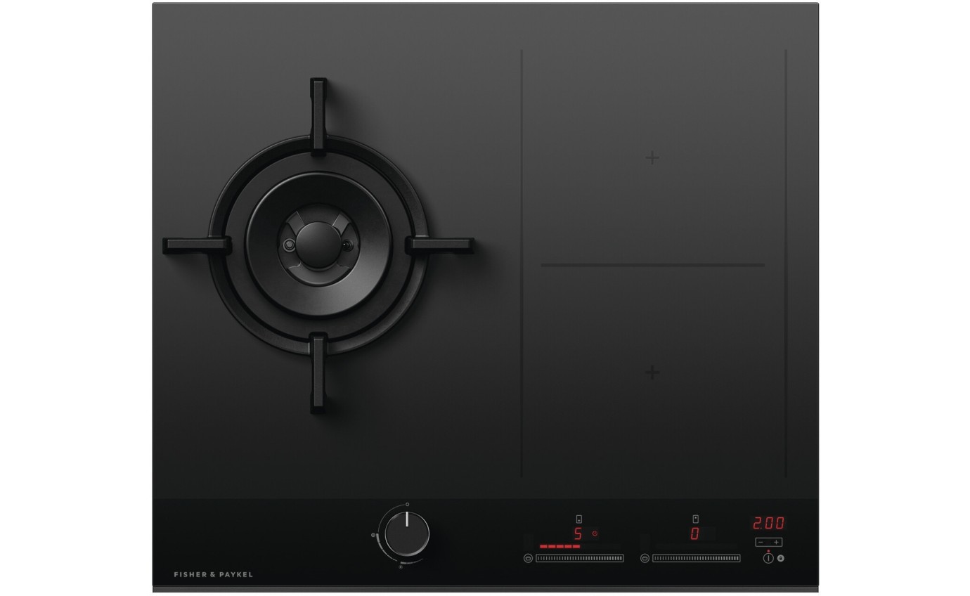 Fisher & Paykel 60cm Gas + Induction Cooktop CGI603DLPTB4