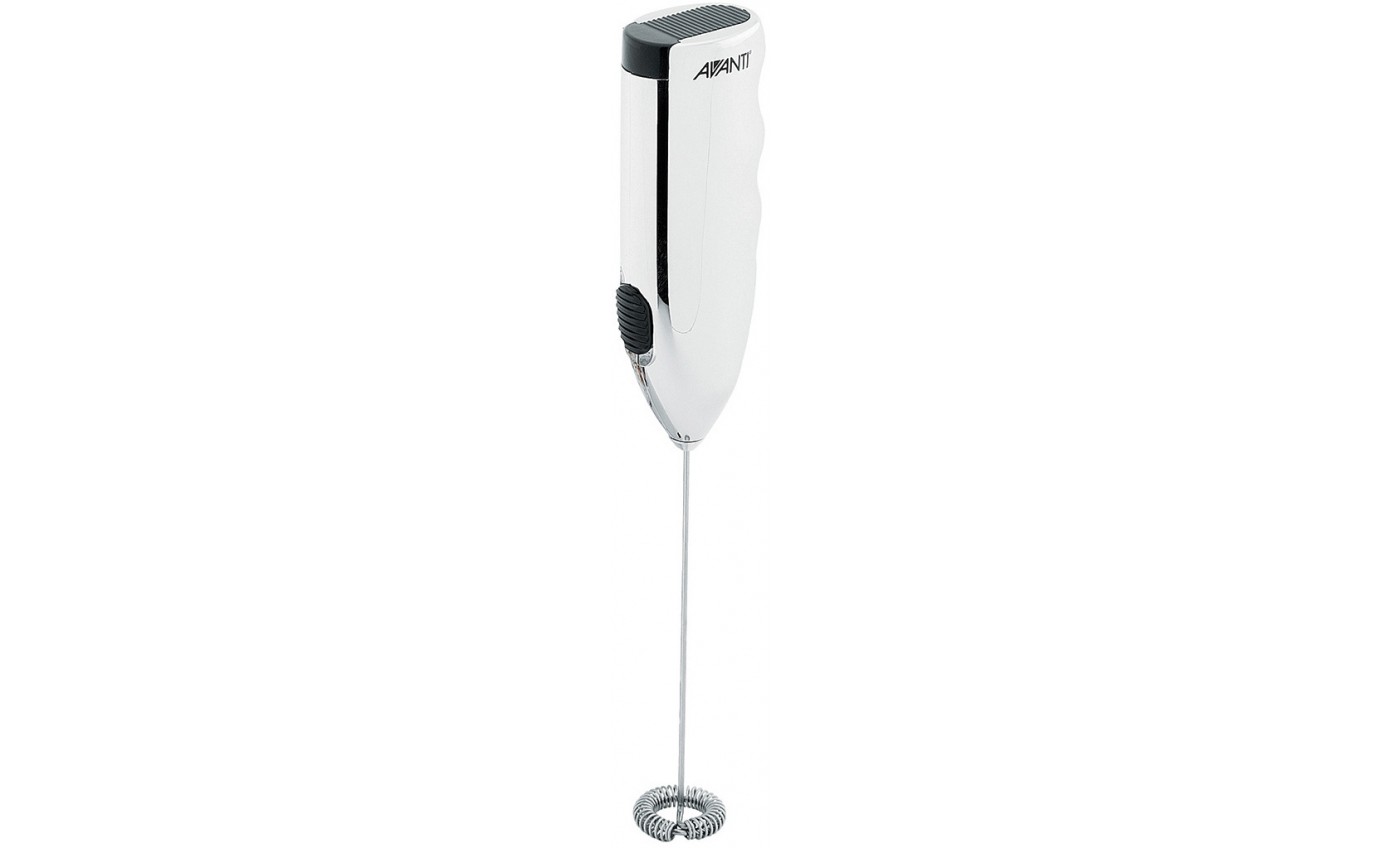 Avanti Little Whipper Milk Frother with Batteries (White) 15533