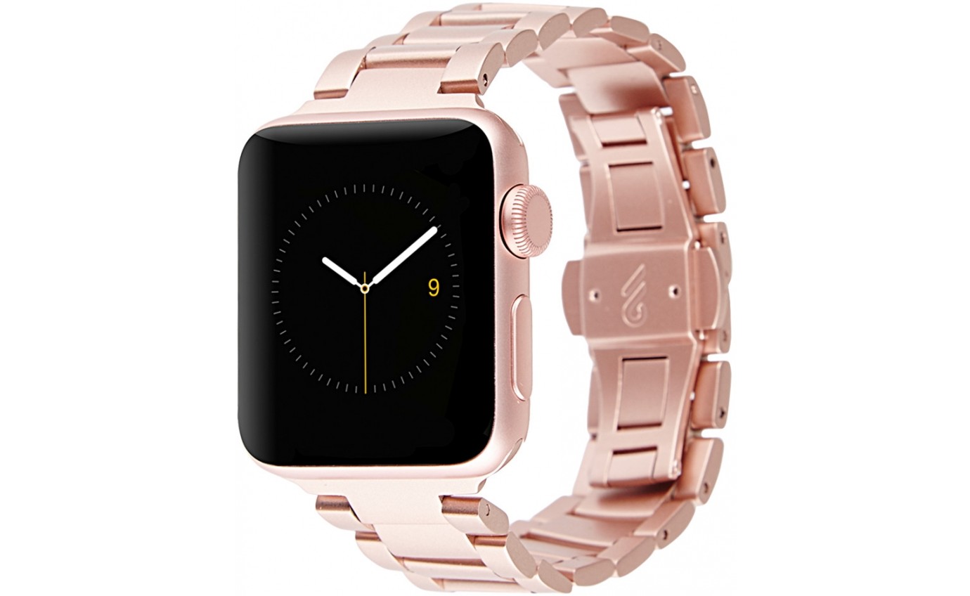 Case-Mate Metal Linked Band for Apple Watch [42-44mm] (Rose Gold) CM038504