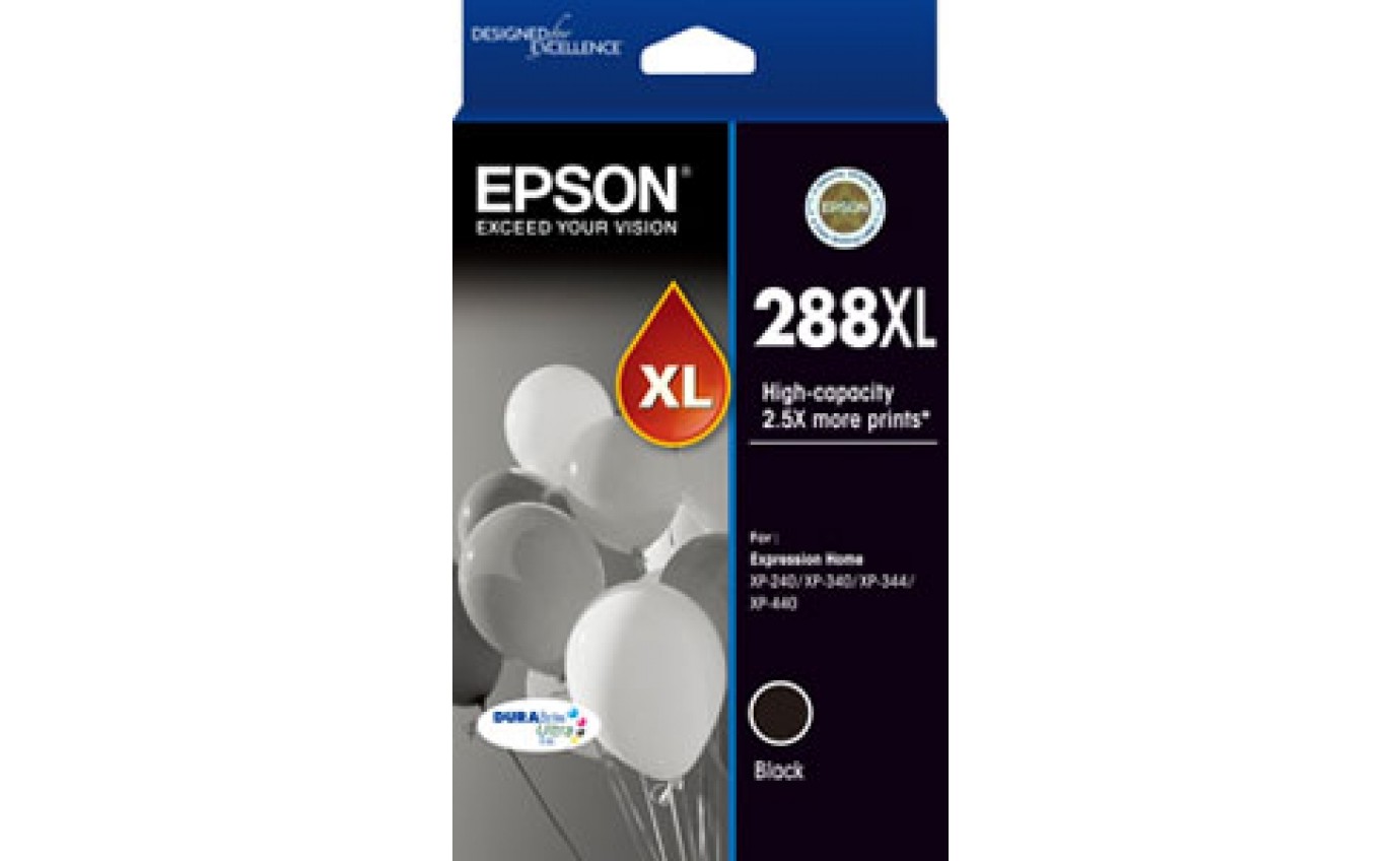 Epson 288XL Black DURABrite ink Suits XP240 XP440 T306192