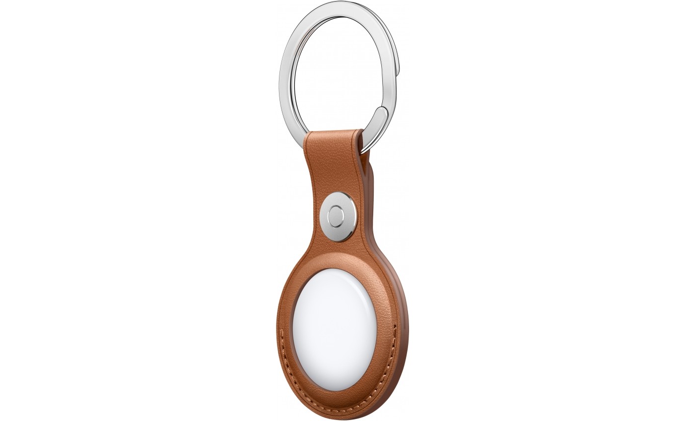 Apple AirTag Leather Key Ring (Saddle Brown) MX4M2FEA