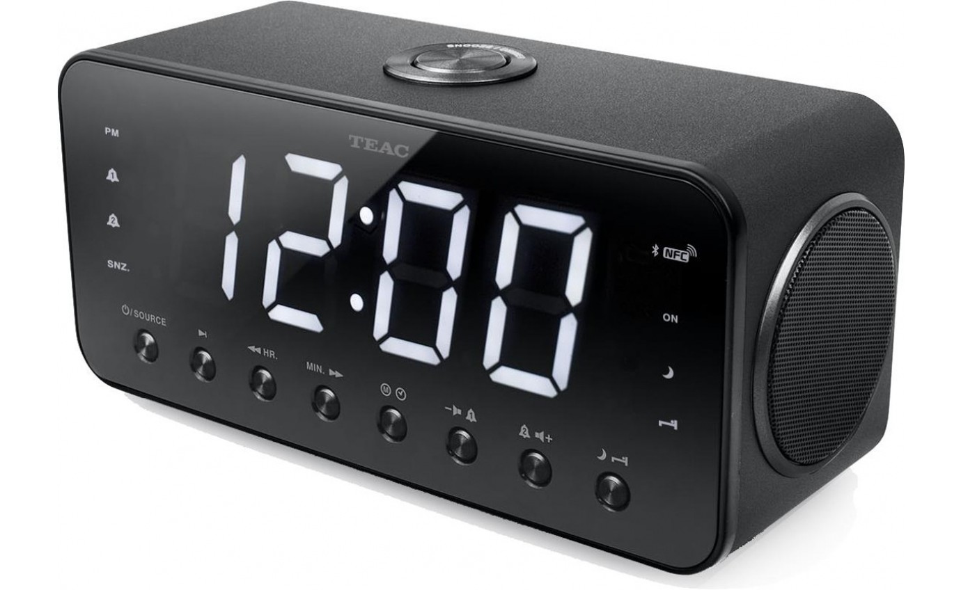 TEAC FM Clock Radio with Bluetooth CRX25UBT