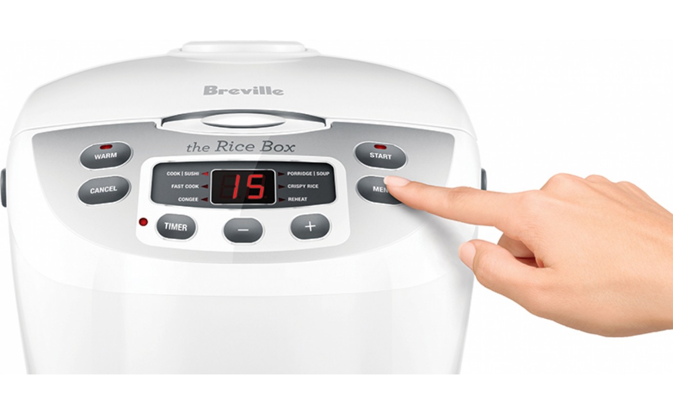 Breville the Rice Box™ Cooker BRC460WHT