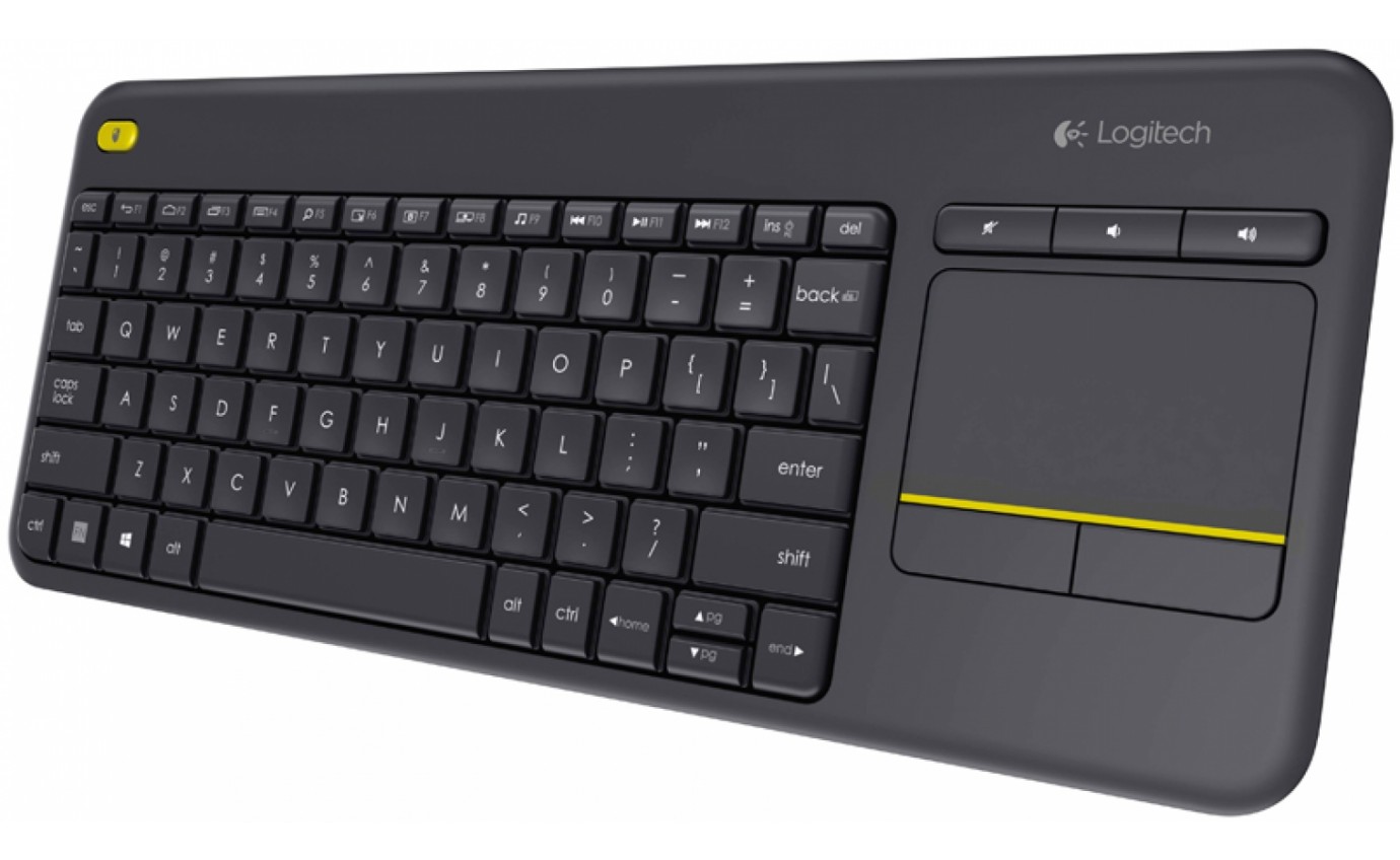Logitech Wireless Touch Keyboard K400 Plus (Black) 920007165
