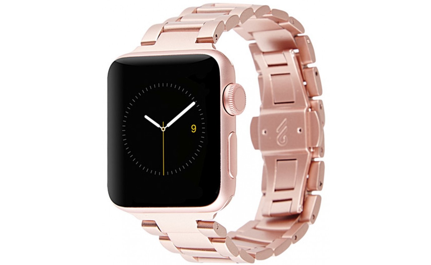 Case-Mate Metal Linked Band for Apple Watch [38-40mm] (Rose Gold) CM036680