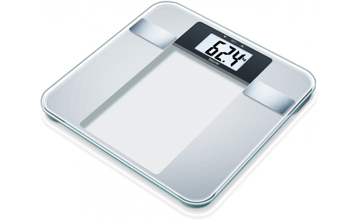 Beurer Glass Body Fat Bathroom Scale BG13