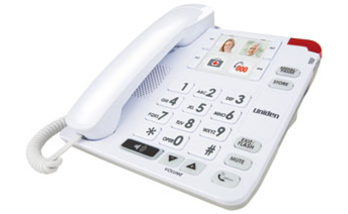 Uniden Sight & Sound Enhanced Corded Phone System SSE34