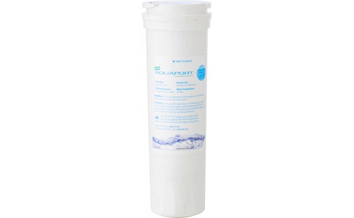 Aquaport Replacement Filter for Fisher & Paykel Fridges AQPFF17A