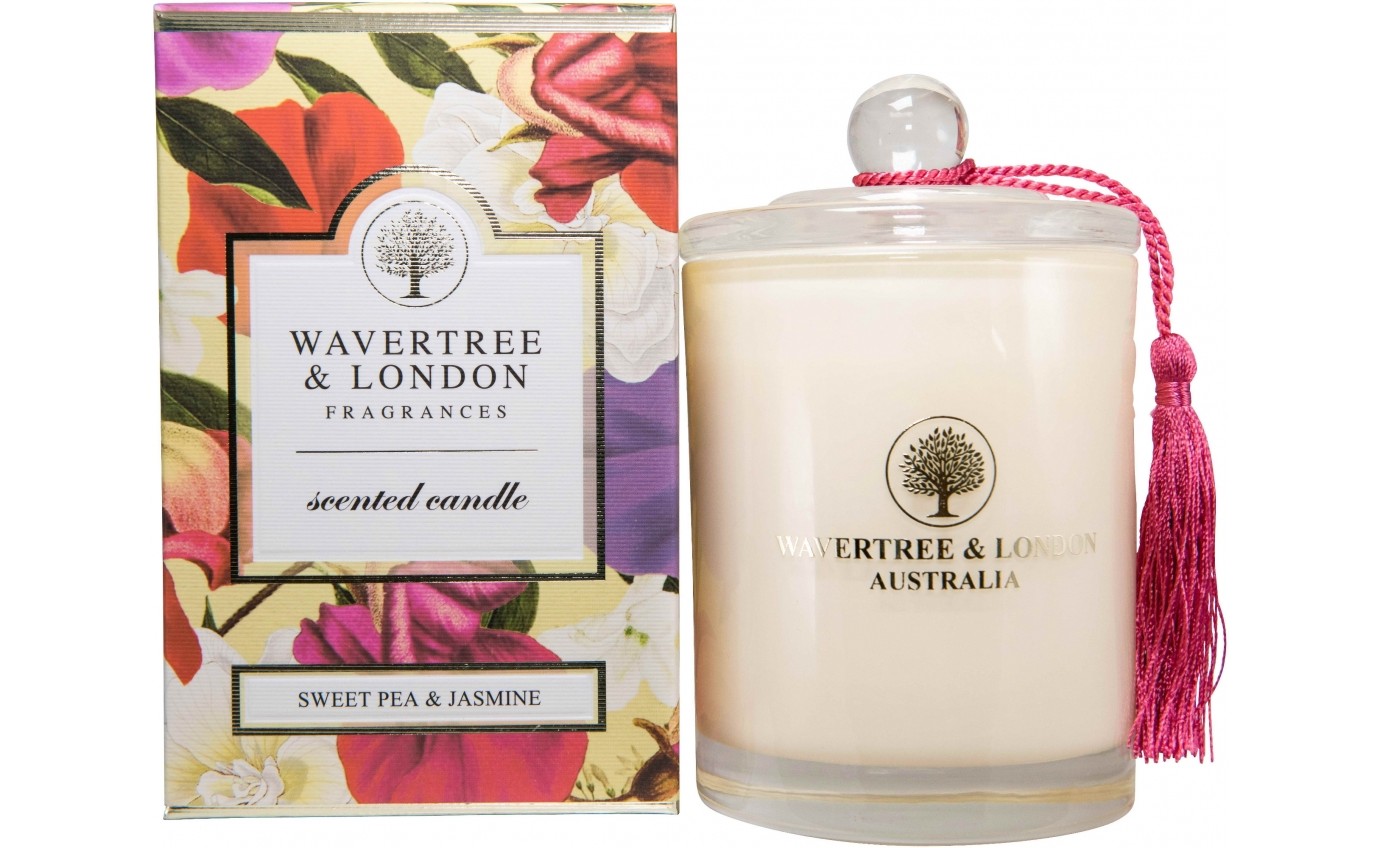 Wavertree & London Sweet Pea Jasmine Candle 9347774000630