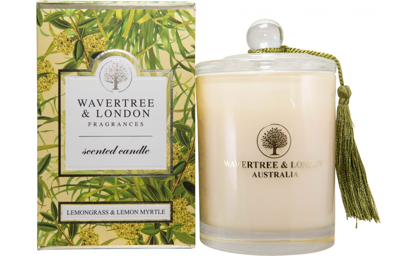 Wavertree & London Lemongrass & Lemon Myrtle Candle 9347774000593