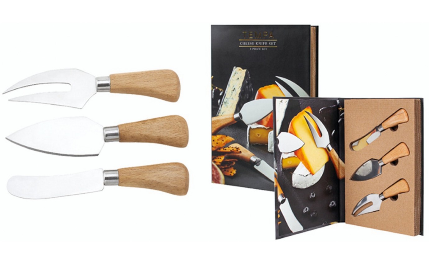 Ladelle Fromagerie 3 Piece Cheese Knife Set 896380