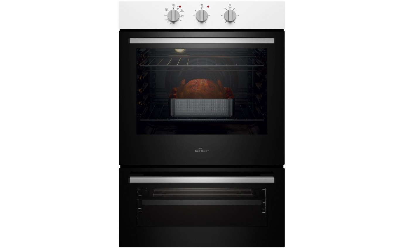 Chef 60cm Oven with Separate Grill CVE662WB