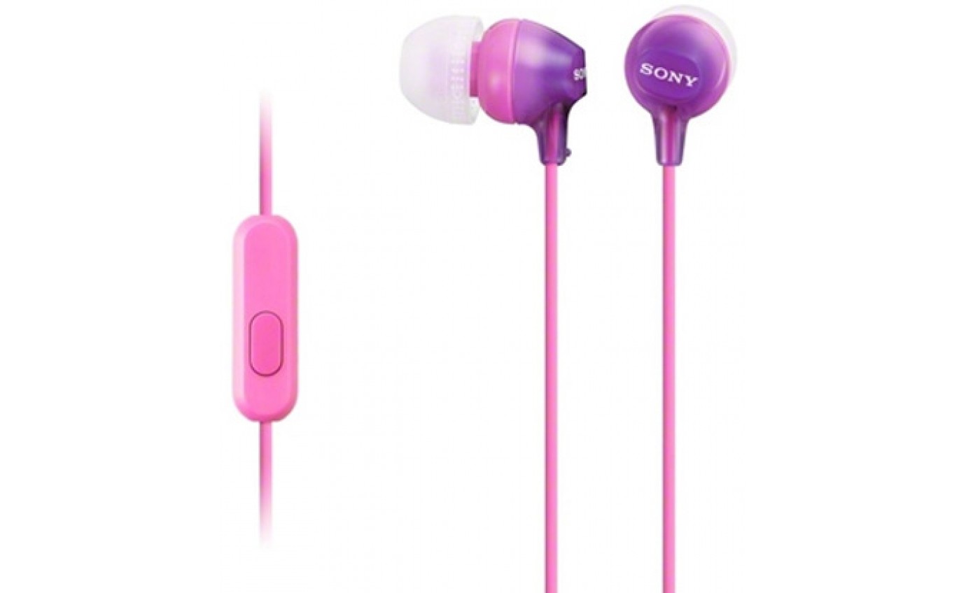 Sony In-Ear Headphones (Violet) MDREX15APV