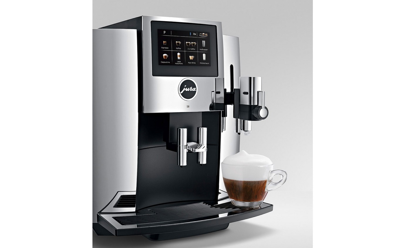 Jura S8 Automatic Coffee Machine (Chrome) 15443