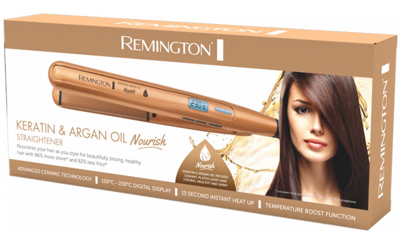 Remington Keratin & Argan Oil Infused Straightener S7505AU