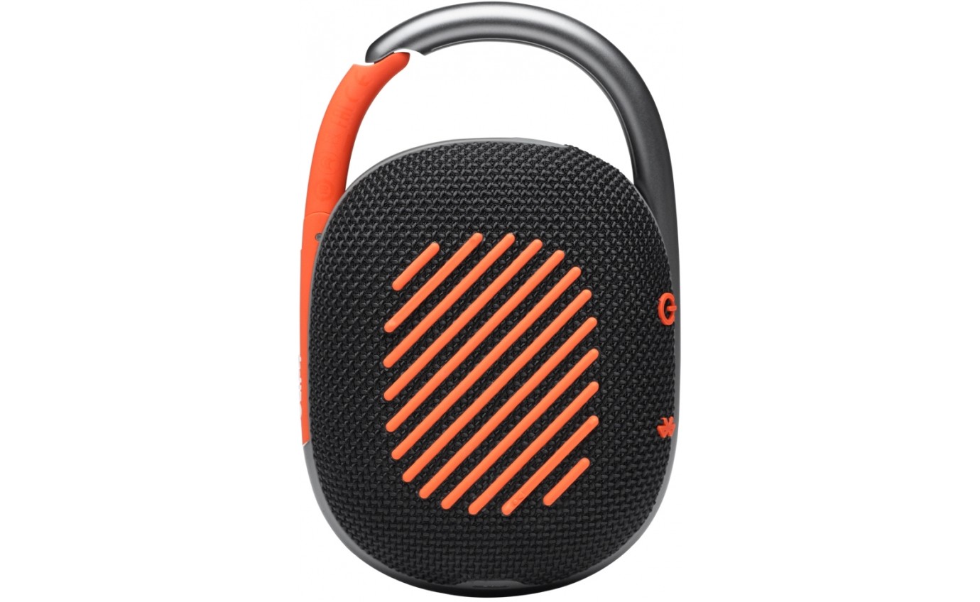 JBL Clip 4 Ultra Portable Waterproof Speaker (Black & Orange) JBLCLIP4BLKO