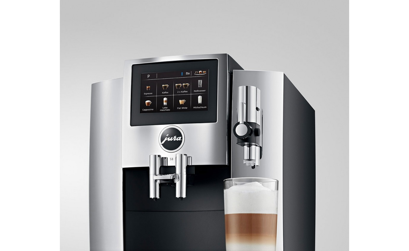 Jura S8 Automatic Coffee Machine (Chrome) 15443