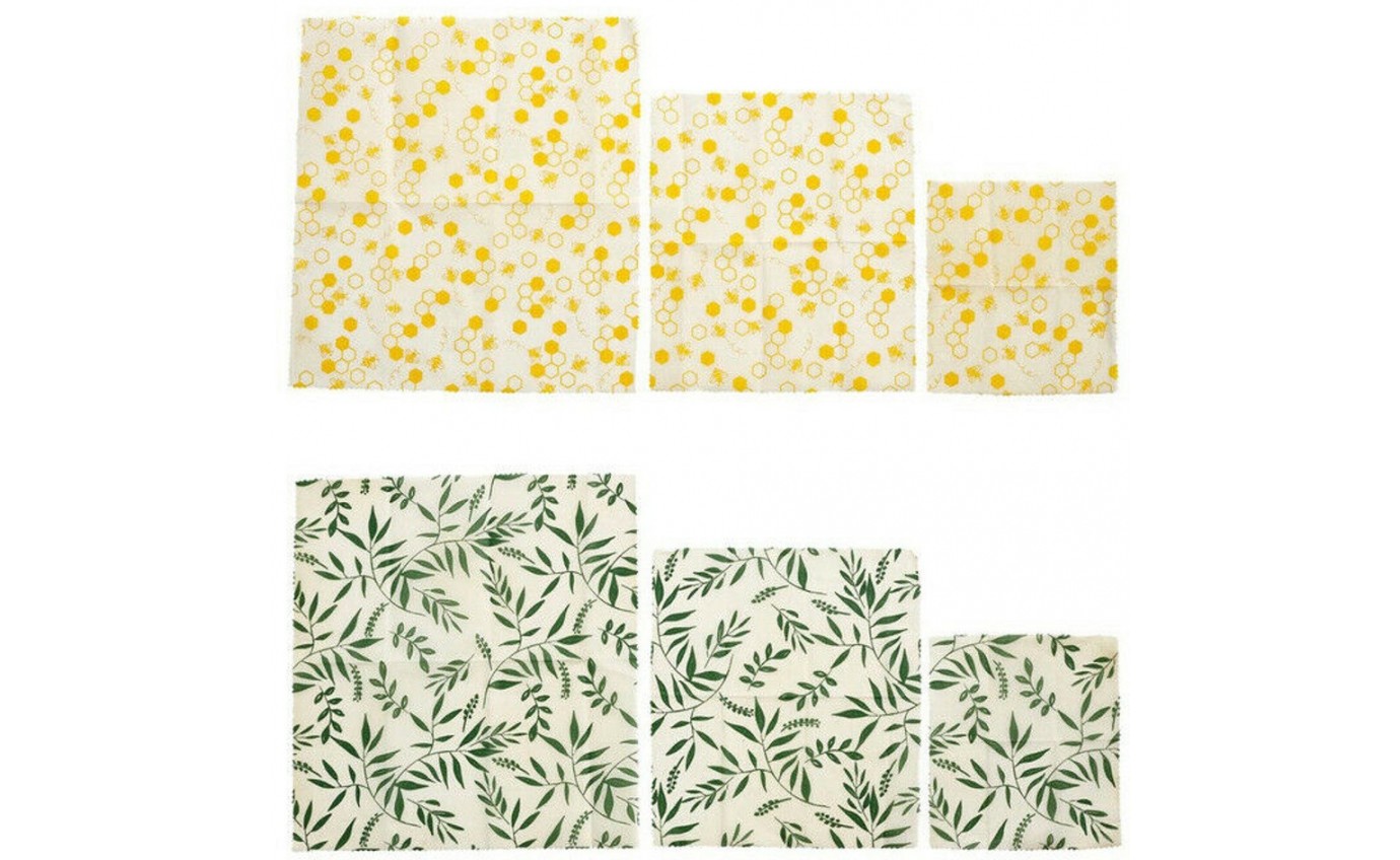 Ladelle 3-Piece Eco Recycled Beeswax Wraps 16028