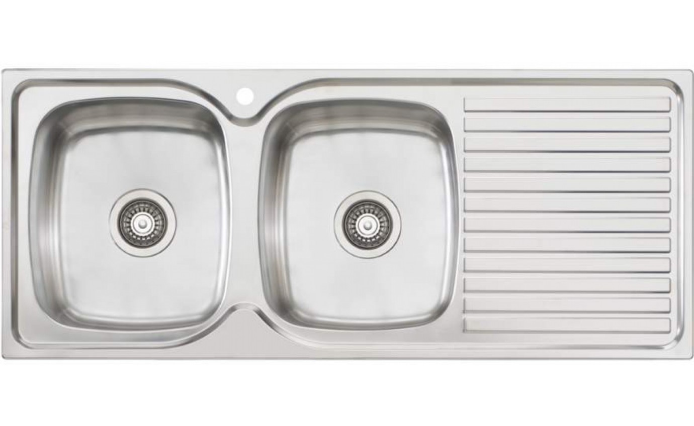 Oliveri Endeavour Double Bowl Sink EE711TH