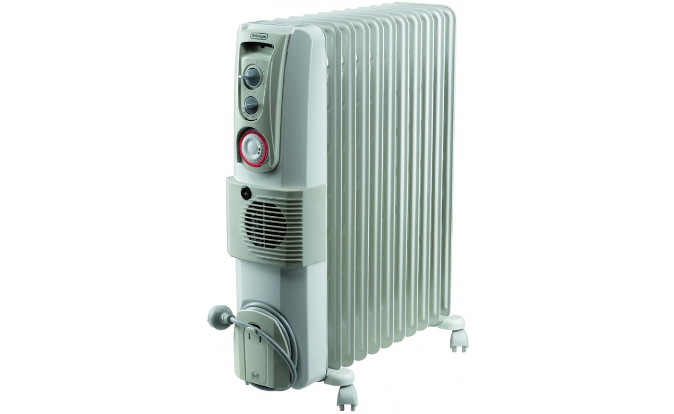 DeLonghi 2400W Oil Column Heater with Fan DL2401TF
