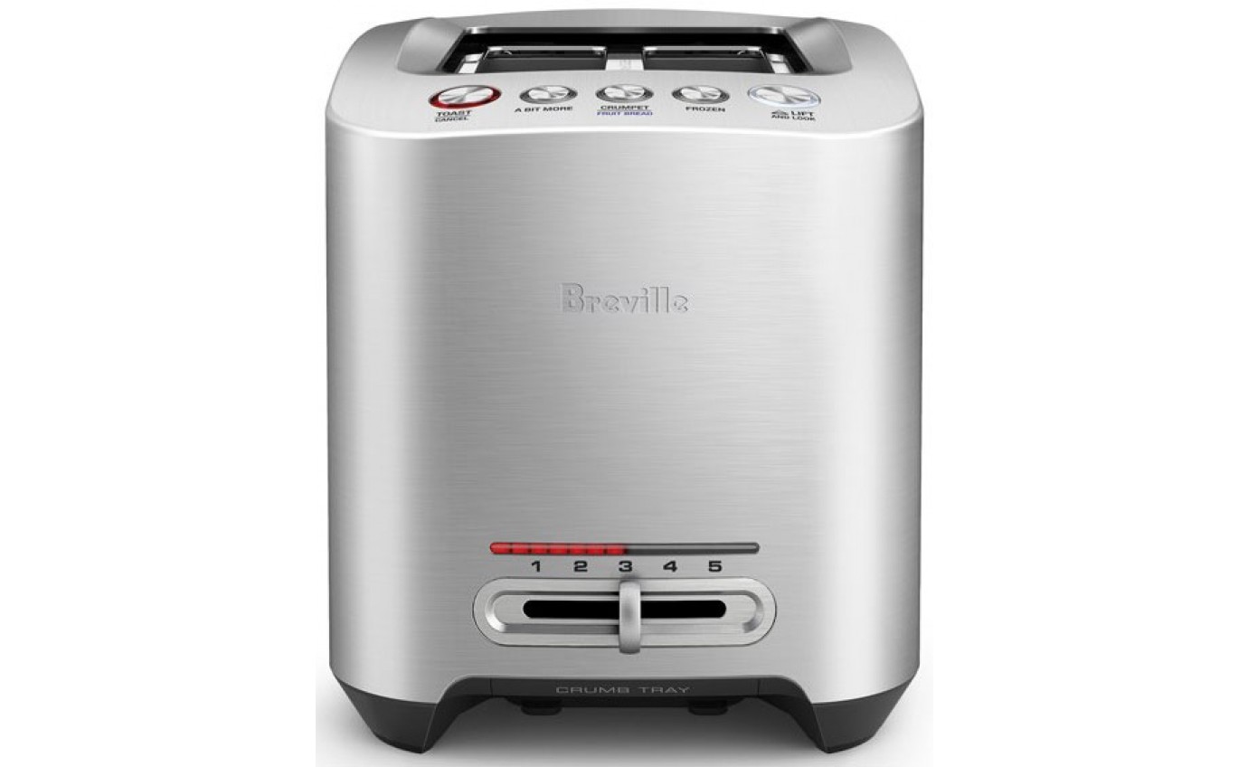 Breville the Smart Toast® 2 Slice Toaster (Stainless Steel) BTA825BSS