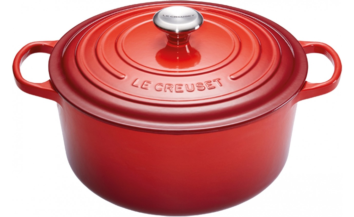 Le Creuset 28cm/6.7L Signature Casserole (Cerise Red) 21177280602430