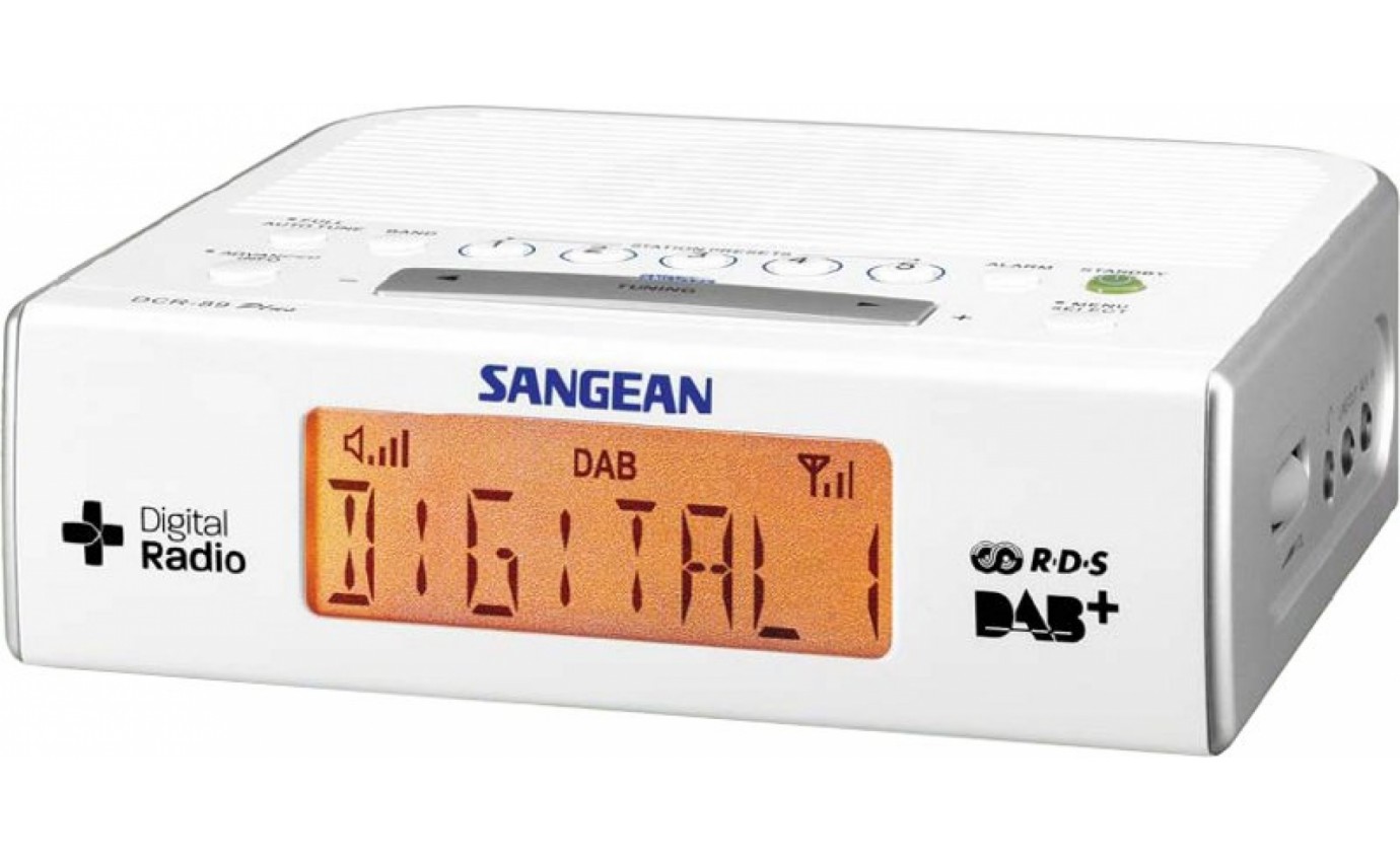 Sangean Digital Clock Radio DCR89