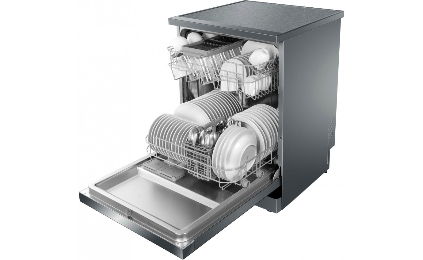 Haier Dishwasher - Silver HDW15V2S2