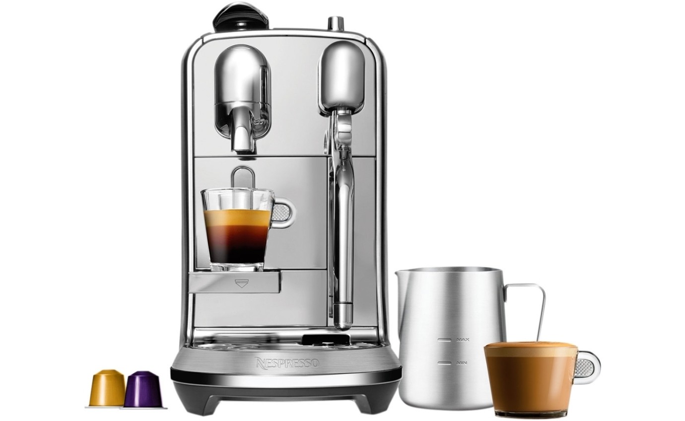 Breville Creatista Plus Nespresso Coffee Machine (Stainless Steel) BNE800BSS