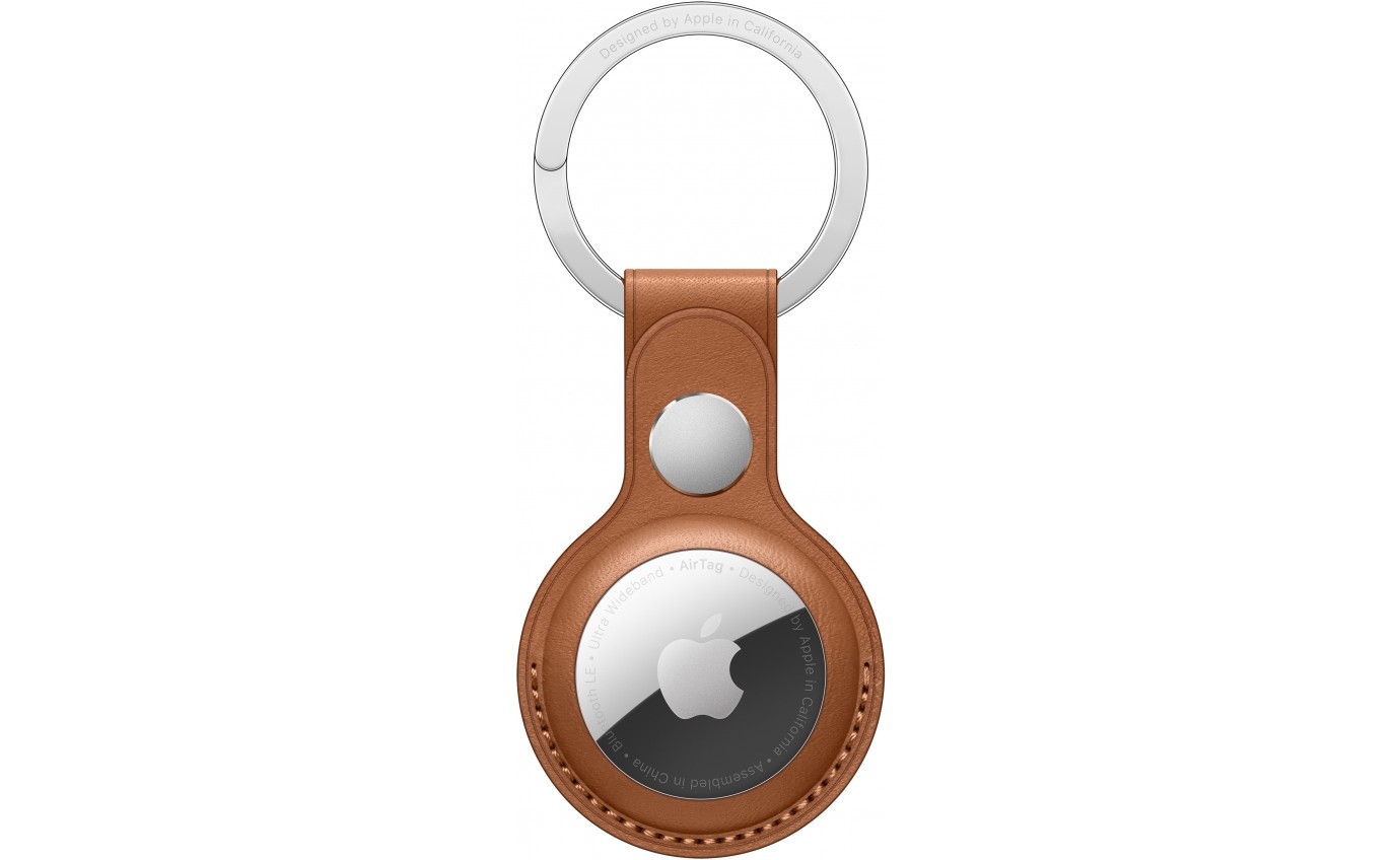 Apple AirTag Leather Key Ring (Saddle Brown) MX4M2FEA