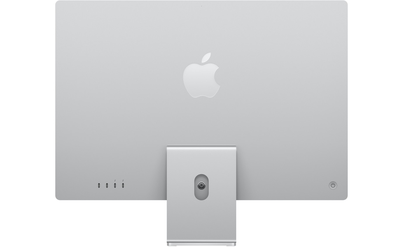 Apple iMac with Retina 4.5K Display 24-inch 8-core GPU 256GB (Silver) [2021] MGPC3XA